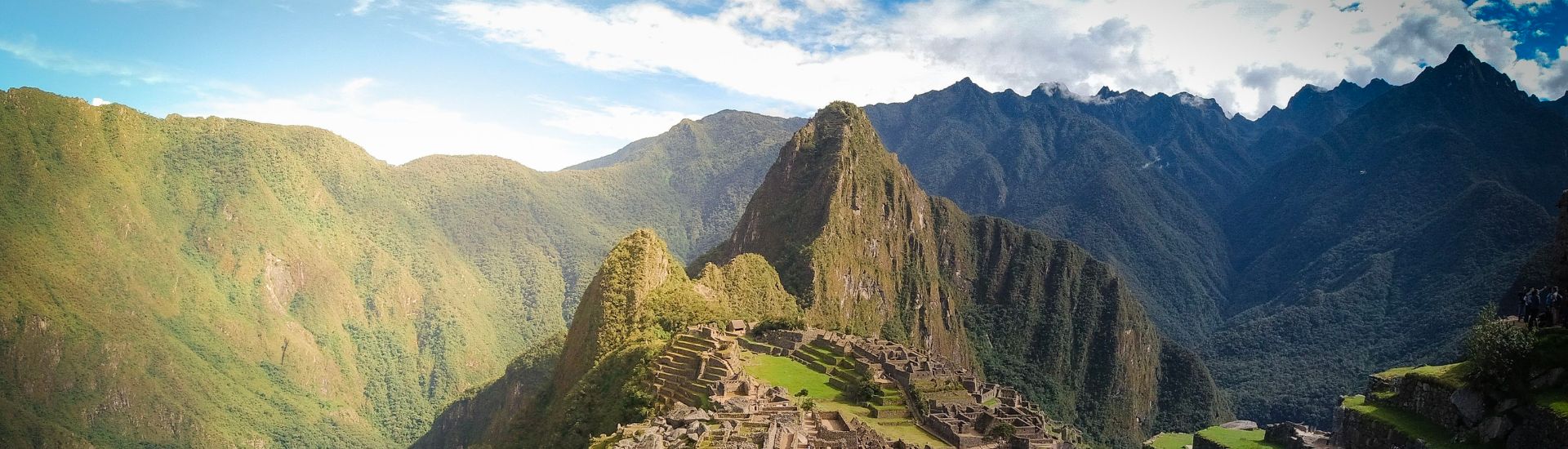 A bird’s eye view of Machupicchu